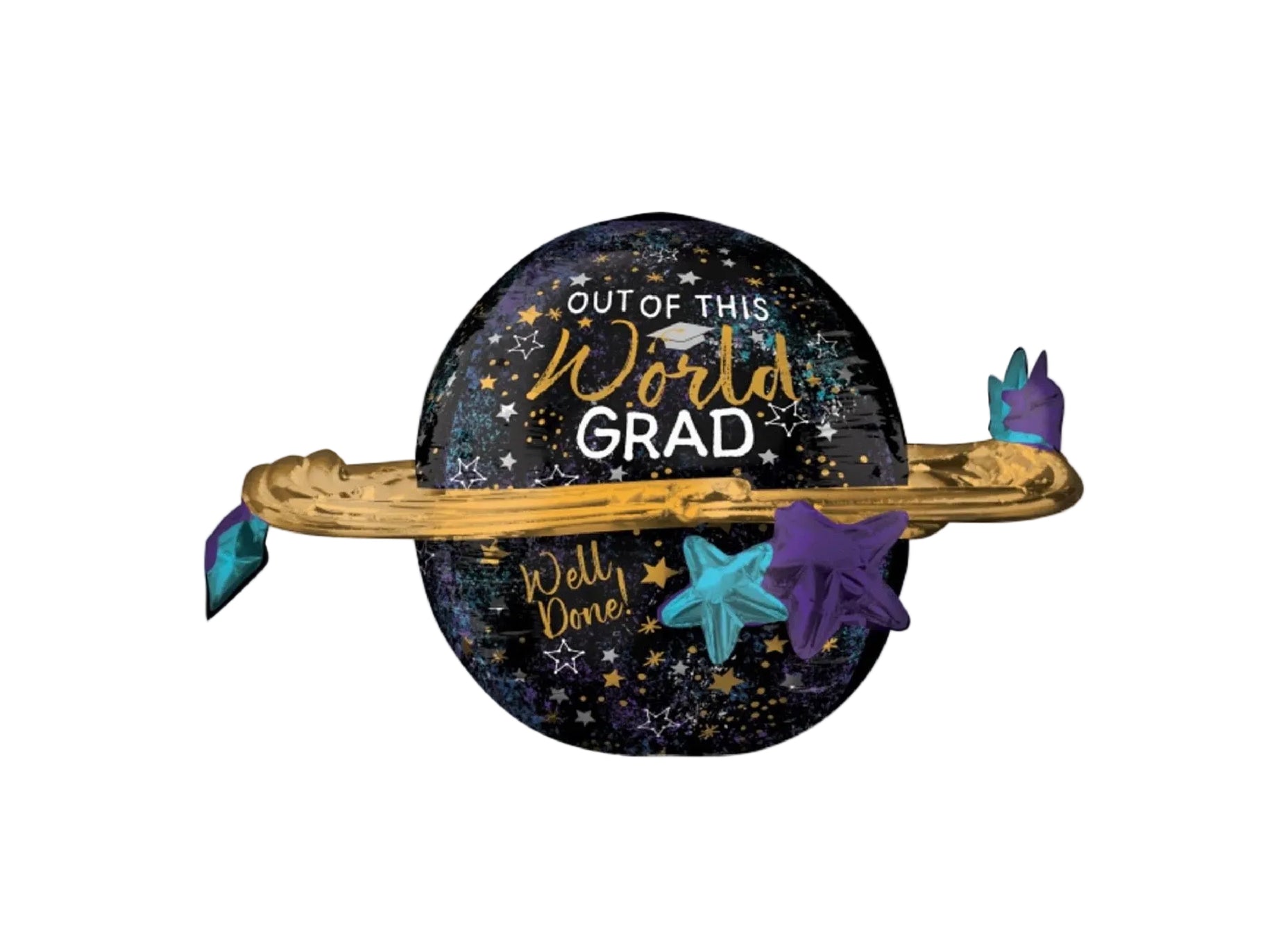 Anagram 29" Out Of This World Grad Foil Balloon